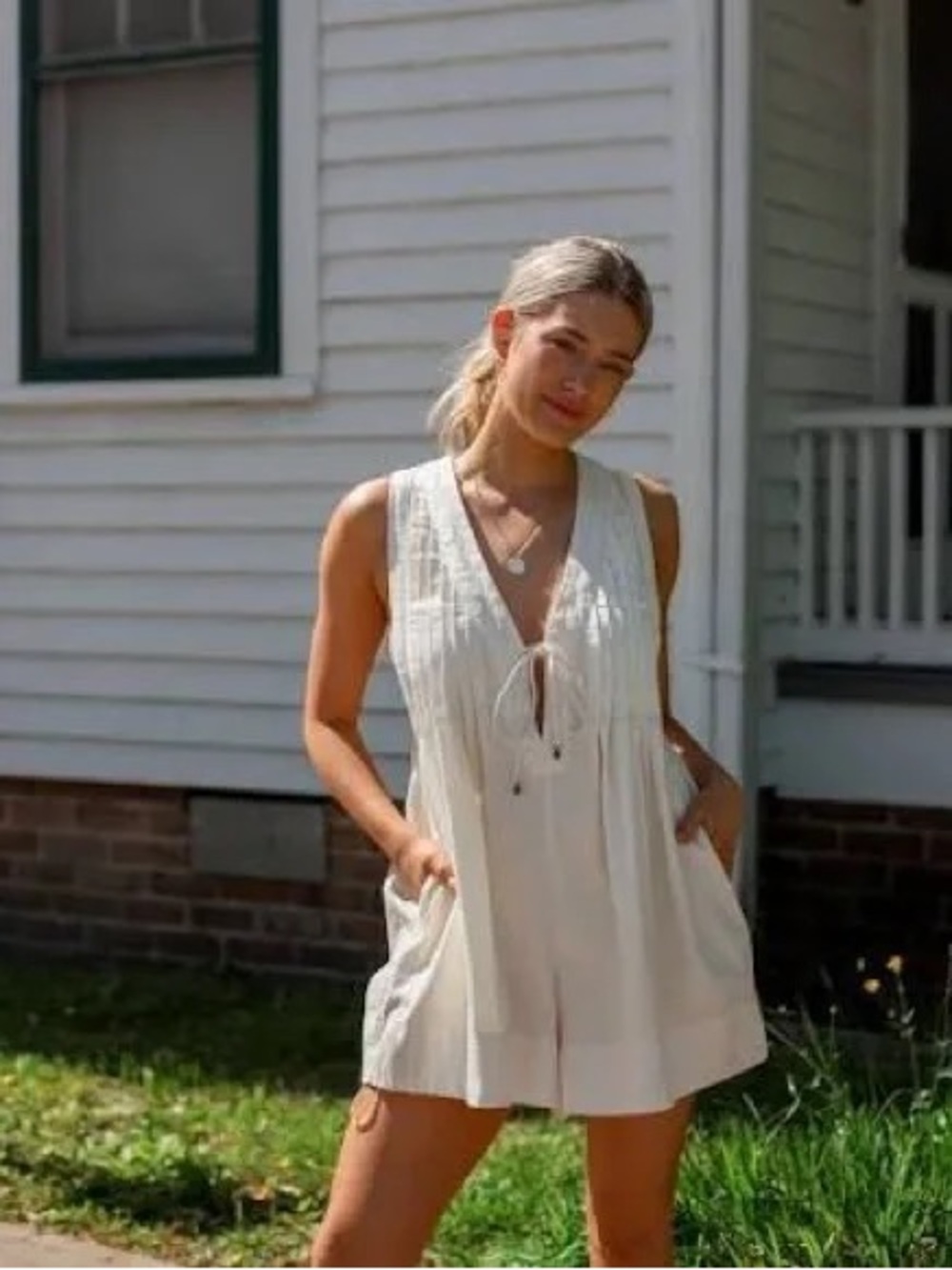 Free People Webster Romper - Picture 2 of 5